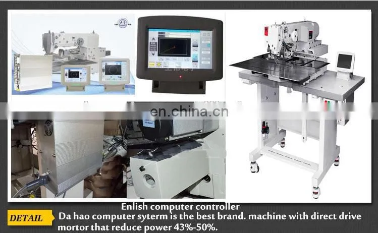 Automatic Pillow cushion circle tacking car sea sewing machine