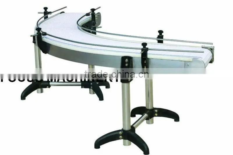 Automatic head drived straight pvc belt conveyor