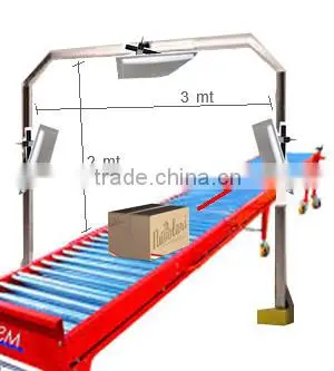 25m Long Range Impinj R2000 Four Ports UHF RFID Reader , Four Antenna