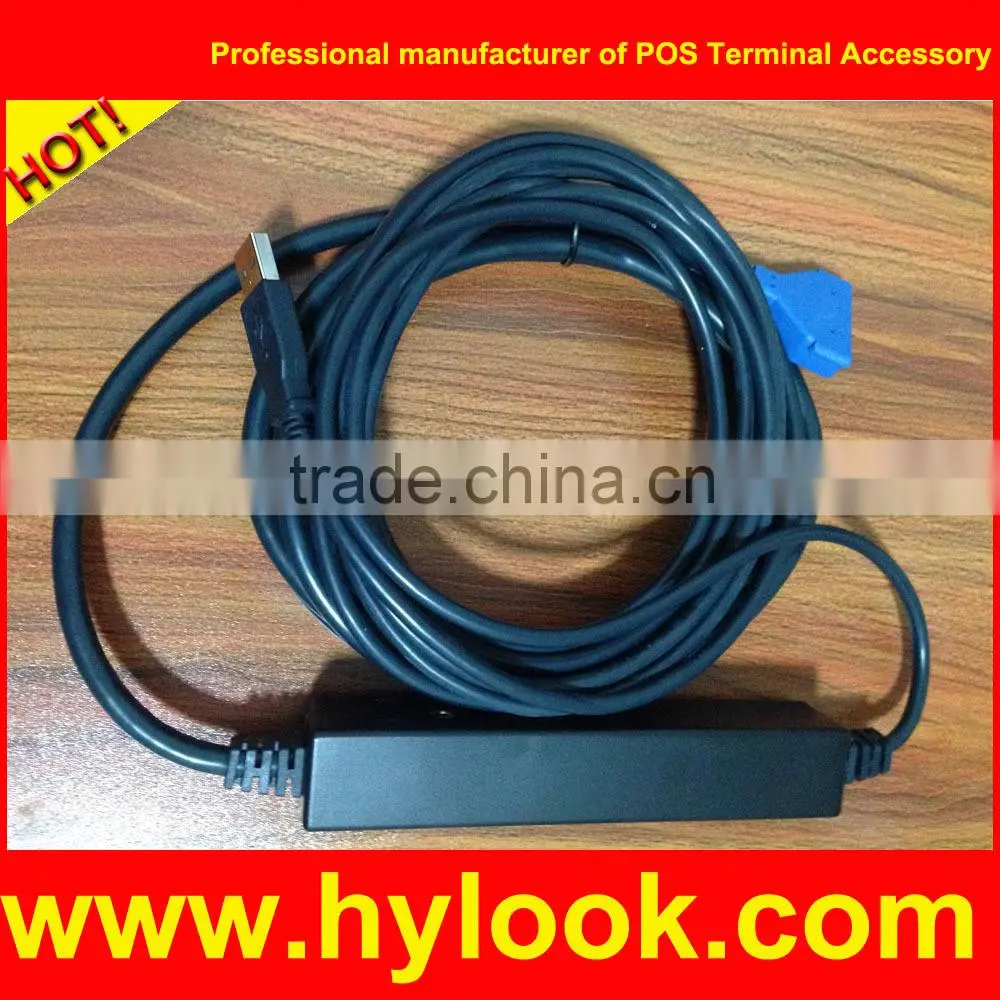 VeriFone 23741-02-R MX8XX Ethernet USB Device Blue Cable