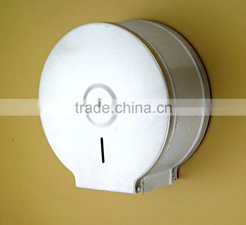 Wesda Wall mount toilet accessories Brushed Nickle kitchen paper towel holder jumbo paper dispenser