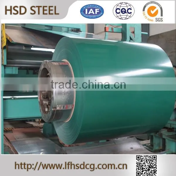 Color coated galvanized steel ppgi coil price
