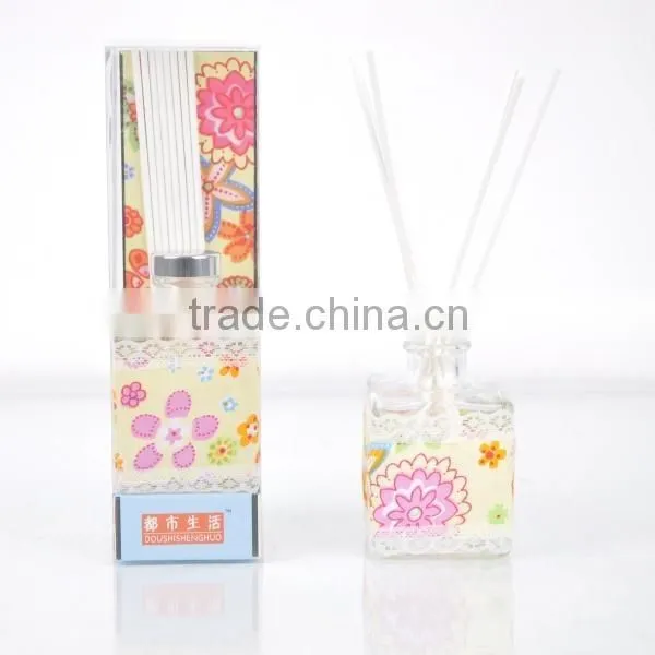 100ml Home fragrance Aroma Reed Diffuser with glass bottle SA-1949