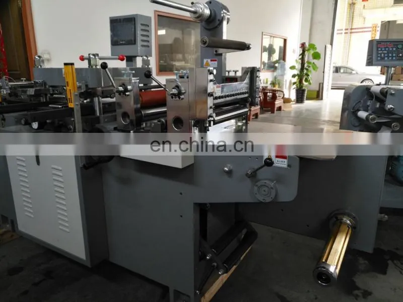 320 Roll Label hot stamping Laminating Die Cutting Slitting and Rewinding Machine