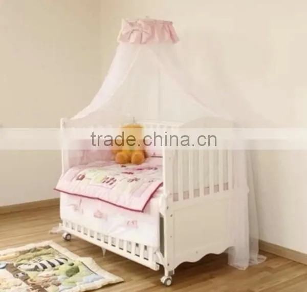 Solid Wood Baby Crib