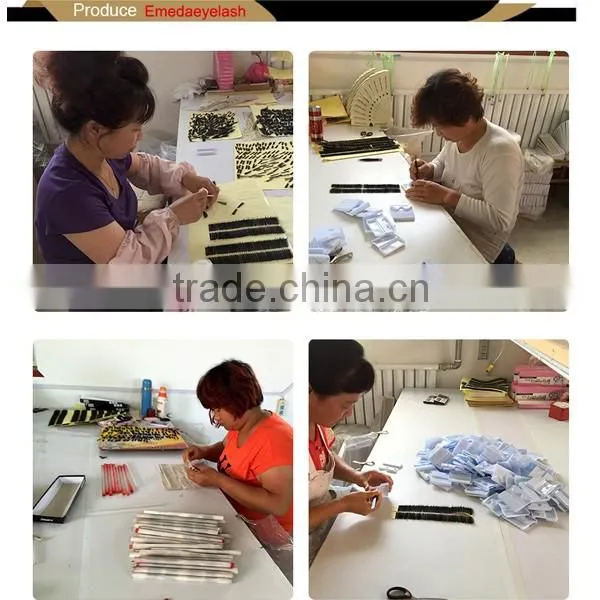 Private Label Faux Mink false eyelashes, Premium Black, 0.05mm chickness to 0.25mm thickness