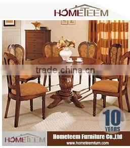 antique wooden inlay dining room furniture