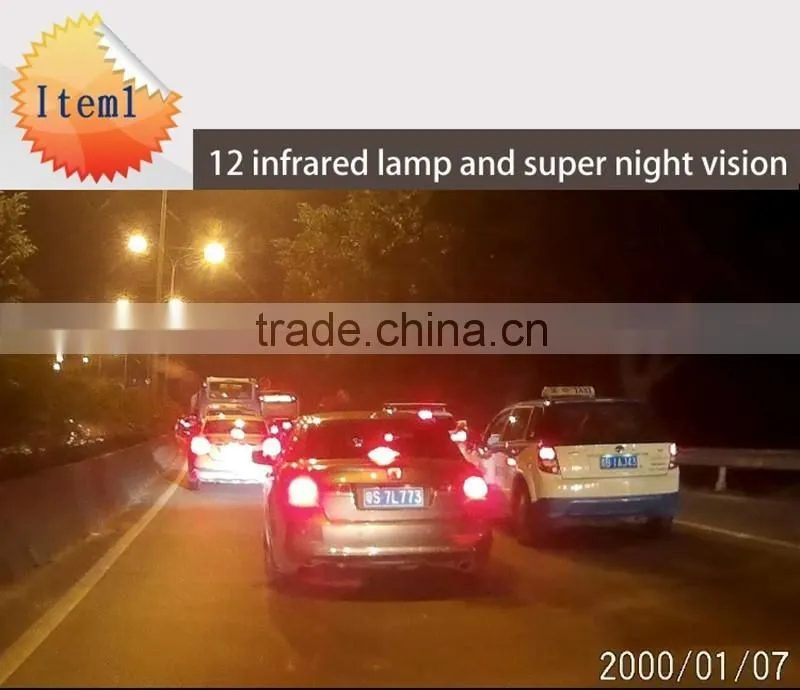 1.5 inches Screen Loop Recording 120 Degree Wide Angle MOV C600 Full HD1080p Car DVR