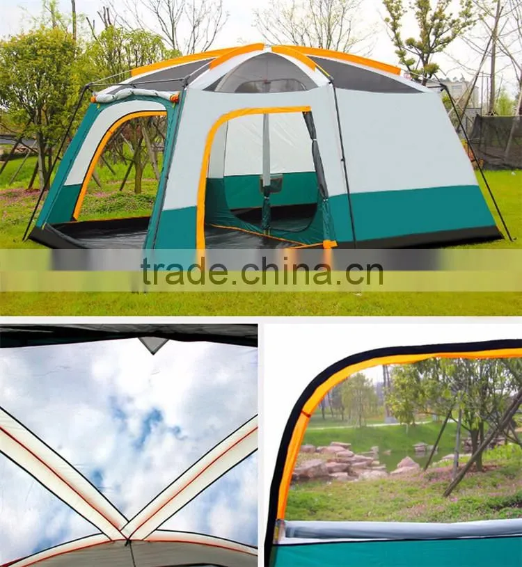 Tents Camping Family 2 Rooms Big Living Best Large Luxury Family Camping Tent