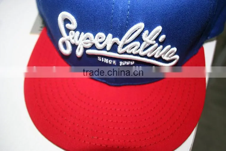 cute fashion cotton twill snapback basketball cap