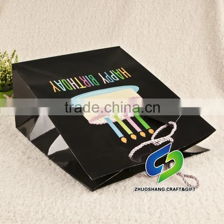Promotional nice printed gift paper bags
