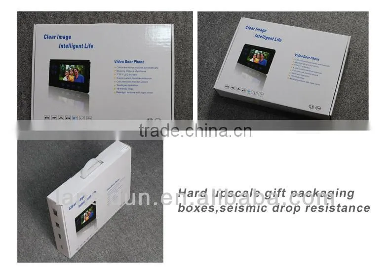 2016 Lansidun color video door phone for villa