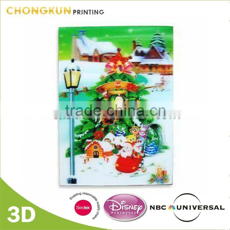 3d sticker postcard printing