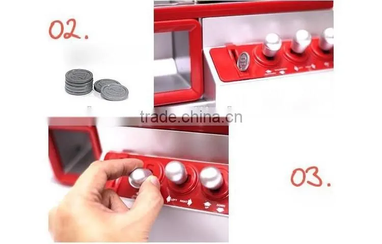 Electronic candy grabber toy candy machine toy arcade claw toy machine candy toy