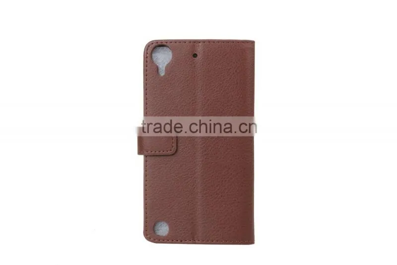 MMT Litchi Grain wallet leather flip case for HTC 530 holder leather case with card slot for HTC 530
