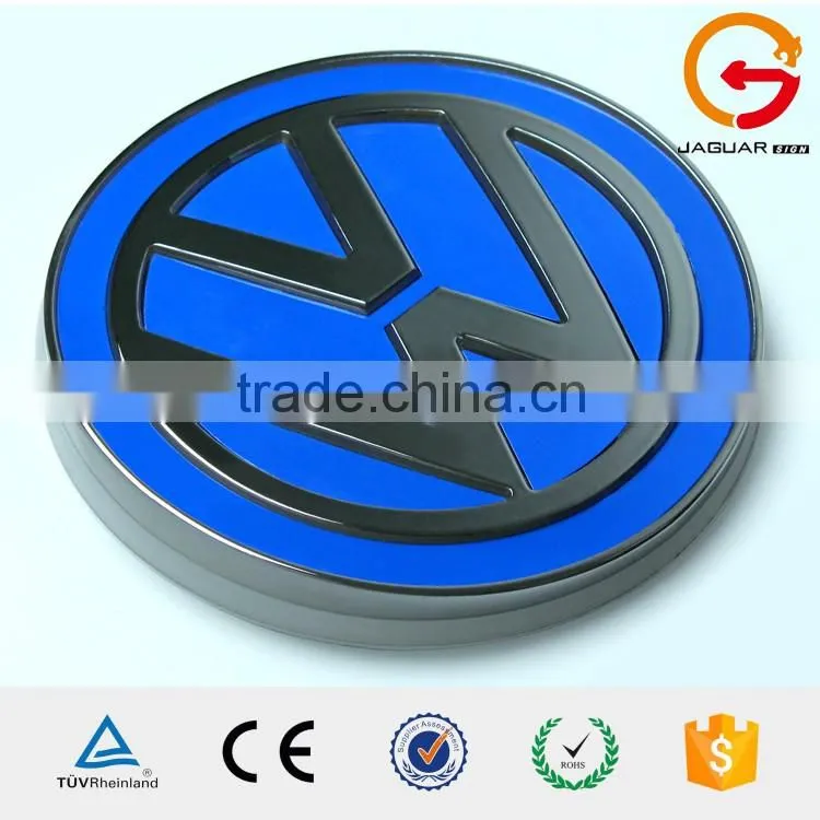 2016 custom design innovative led lighting sticker car brands logo sign
