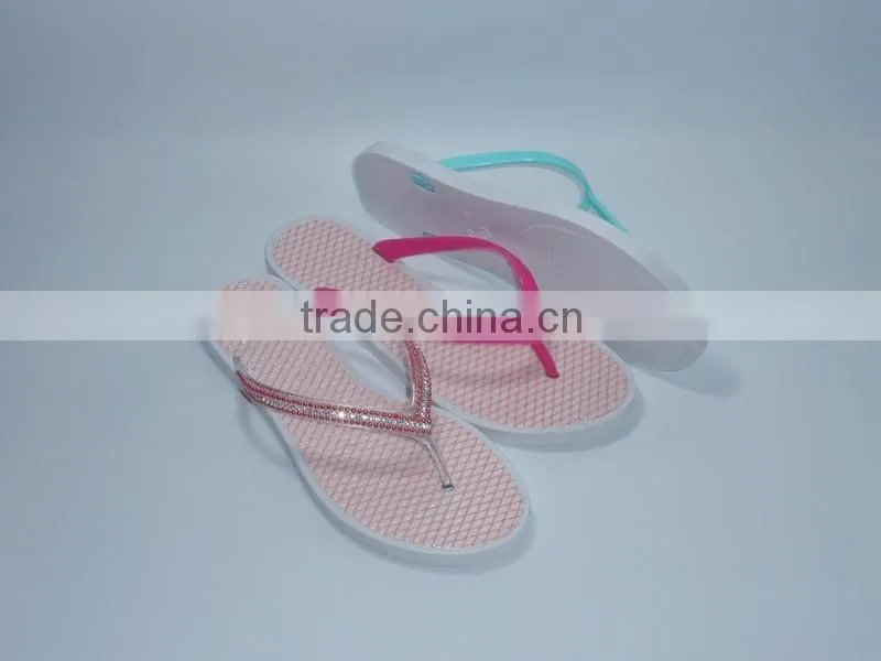 2016 PVC PCU Fashion Lady Summer Flipflops