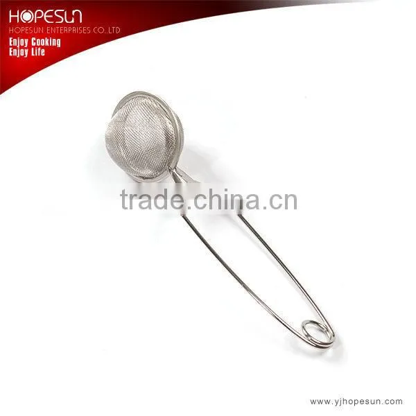 HS-TI109 stainless steel tea ball with TPR