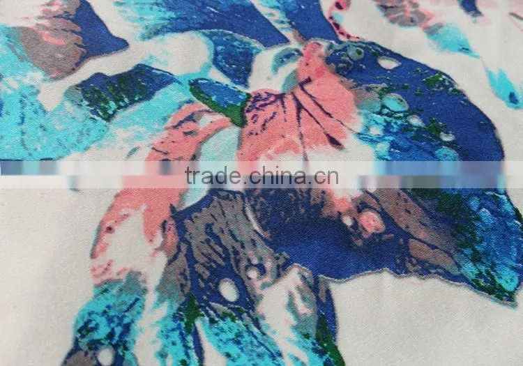 95%C 5%SP textile factory wholesale spandex cotton printed digital fabric