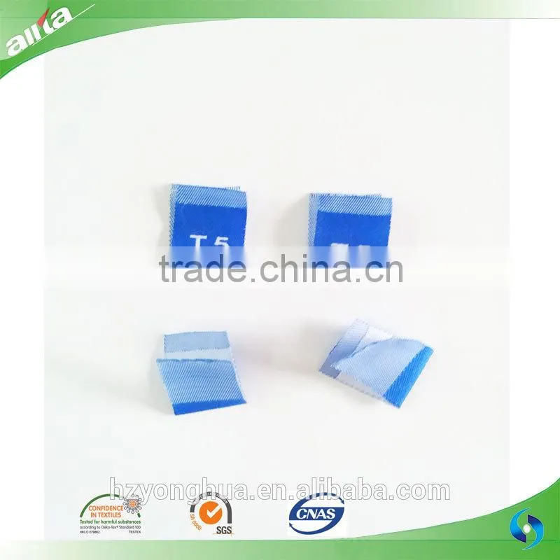 Wholesale care tags for garments, satin care tags and white luxury care tags for apparel