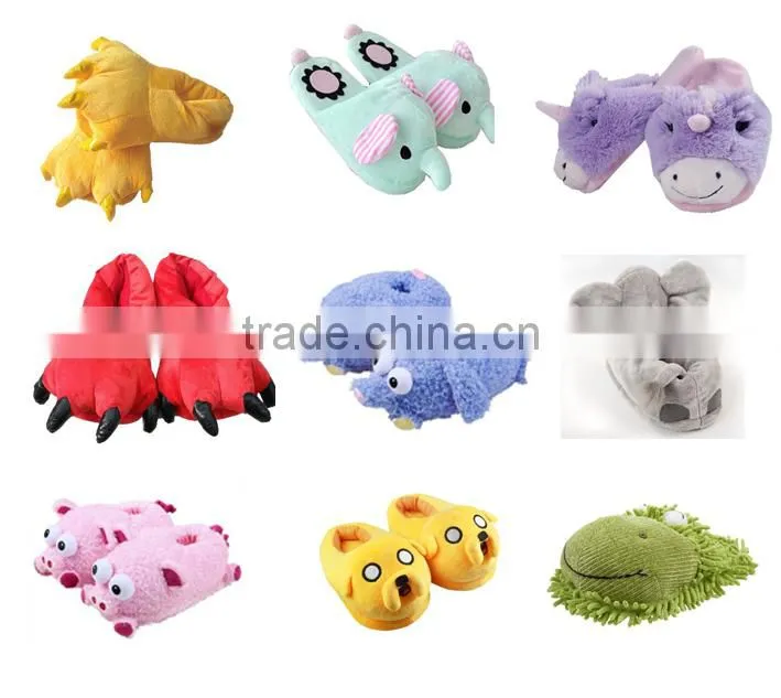 plush toy fluffy slippers