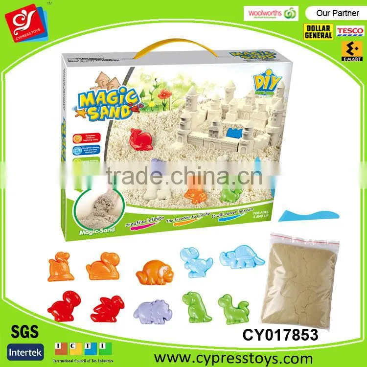 DIY Magic sand educational toys for kids