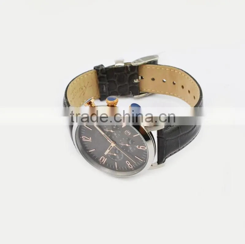 Vogue multifunction chronograph watch stainless steel watch man