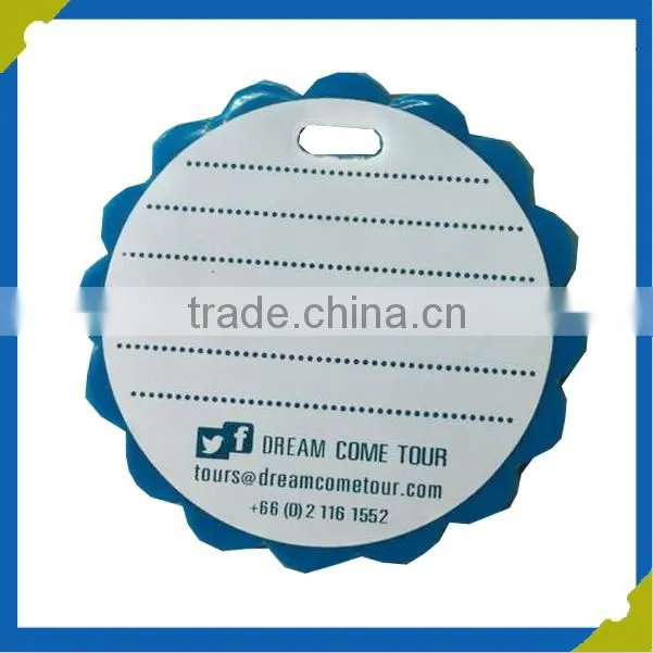 China luggage tag Customer's shape luggage tag luggage case tag supplier