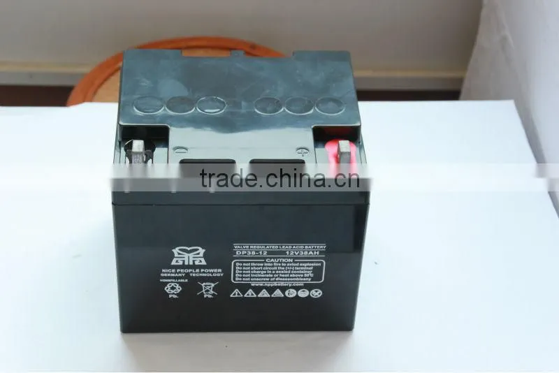car battery brand 12v38ah 65ah rechargeable maintenace free