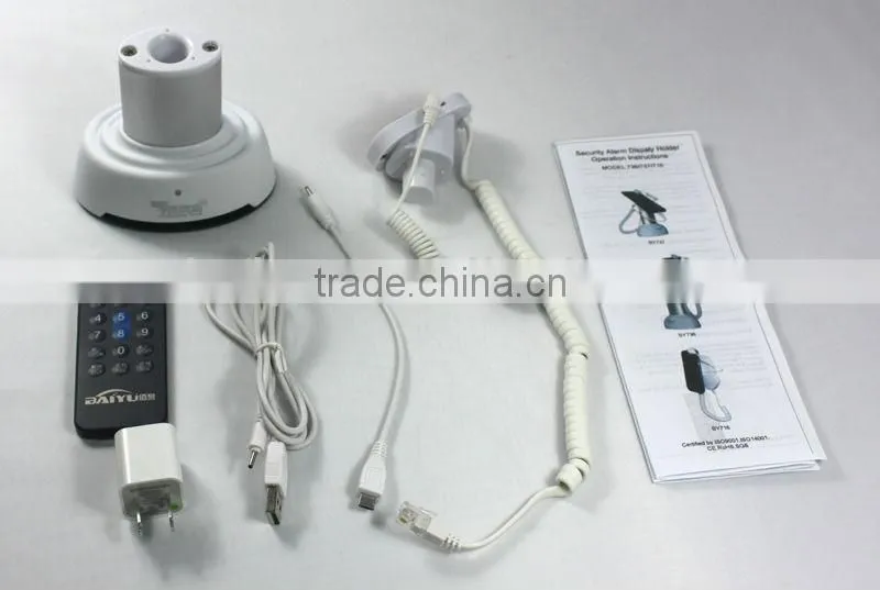 2016 High quality security solution showcase cell phone shelf