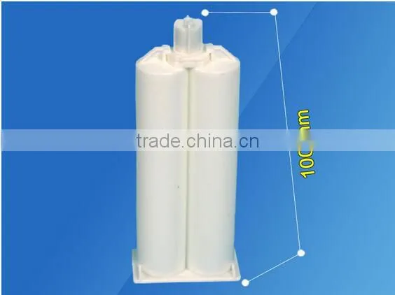 50ml 1:1 plastic empty adhesive caulking glue cartridge