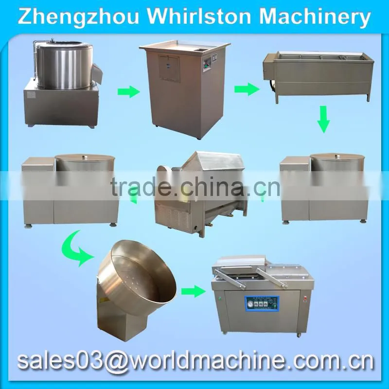 Factory sell potato cutter/automatic potato chips making machine price/tornado potato machine/frozen potato machine