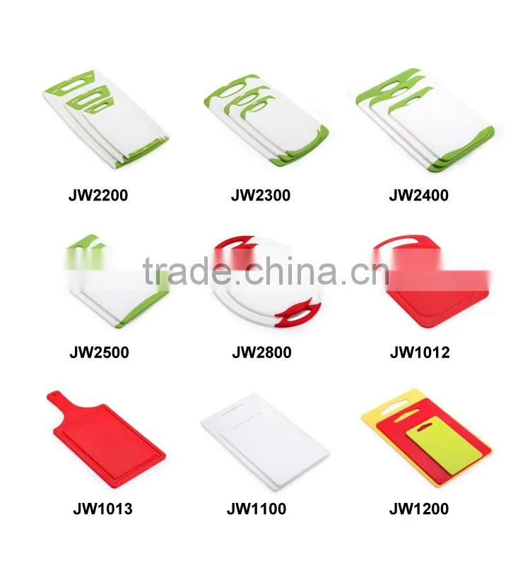 2016 new design natural wholesale eco friendly bamboo fibre cutting board set
