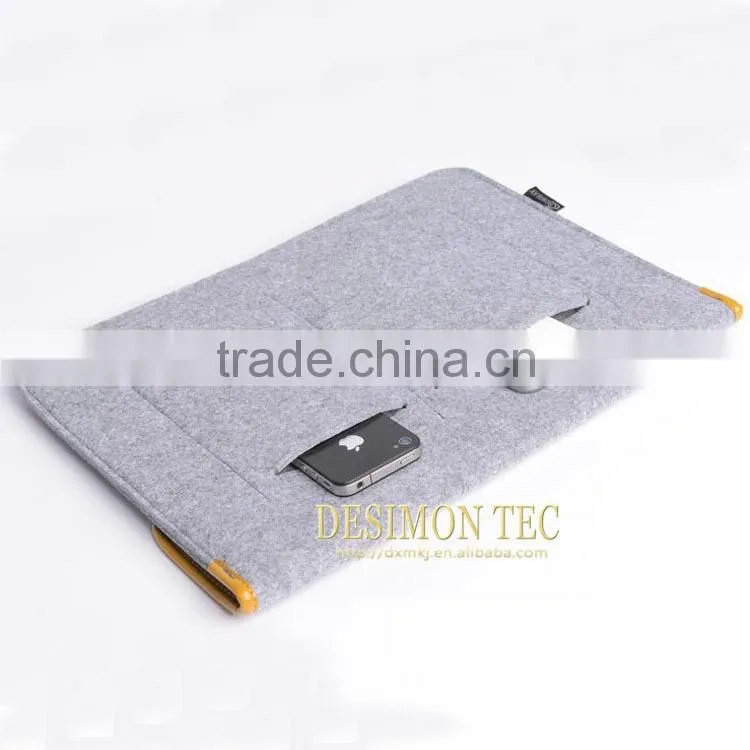 2015 fancy elegant felt case for lenovo yoga tablet 10