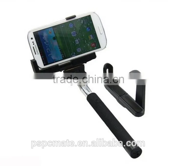 New Selfie Stick Monopad selfie stick Extendable InBuilt Bluetooth Remote Wireless Shutter