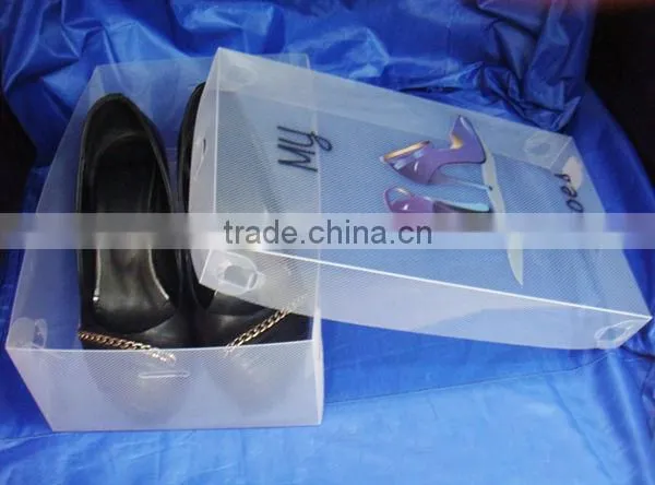2013 New Clear Lady Shoe Storage Box
