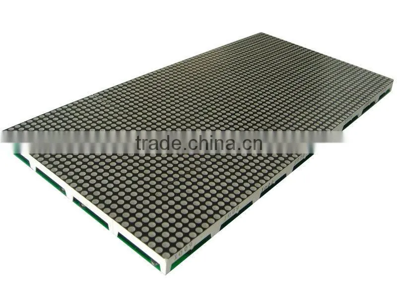 Alibaba Wholesale Indoor Single Red Color 5.0/ P7.62 Dot Matrix LED Moving Sign