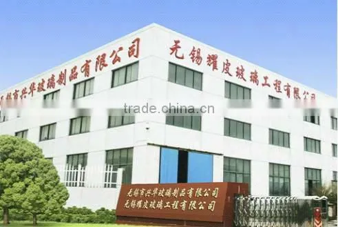 4~22mm fixed security tempered glass windows with EN12150&CE