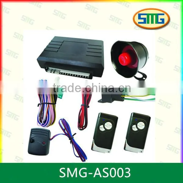 SMG-AS003 One Way Car Alarm easy car alarm system HOT SALE in Dubai, Middle east, Africa