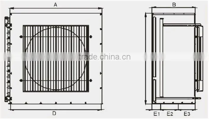 Cool Chilling System, Air Cooled Condenser Series for Food, Fruit, Vegetable and Meat, etc Storage