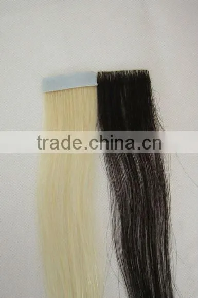 full head 40pcs Pu Skin Tape weft (hair extensions)