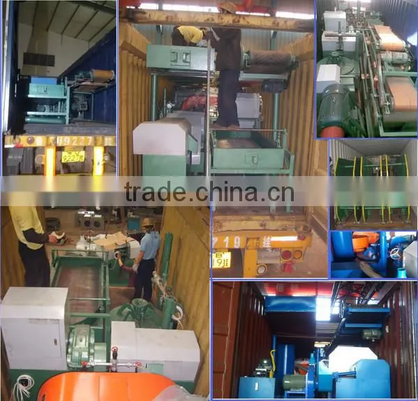 Used tyre recycling plant complete / rubber cracker machine