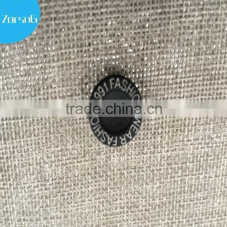 logo embossed bronze buttons snap metal button with custom logo