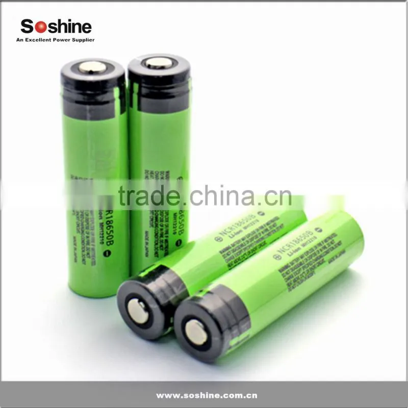 18650 NCR18650B 3.7V 3400mAh Rechargeable Li-ion Battery button Top with protection