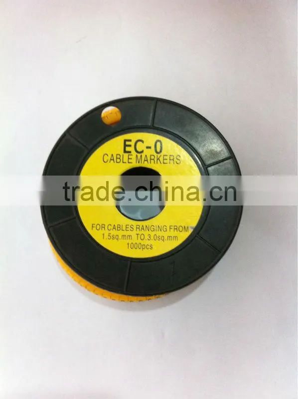 plastic electrical cable markers EC type