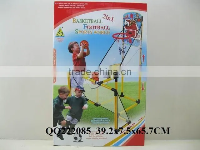 Hot sell children basketball stands for kid with 1PCS 12CM ball