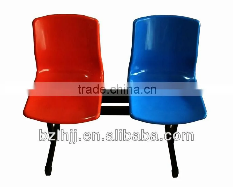 Public waiting chair for airport with 2 seats/ Bandems sillas/ (1110A)