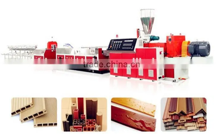 WPC door WPC profile extrusion line