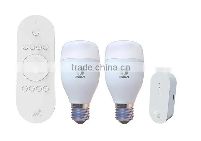 Alibaba wholesale Best Selling zigbee product LED control Bulb Wireless RGB dimmable LED color bulb