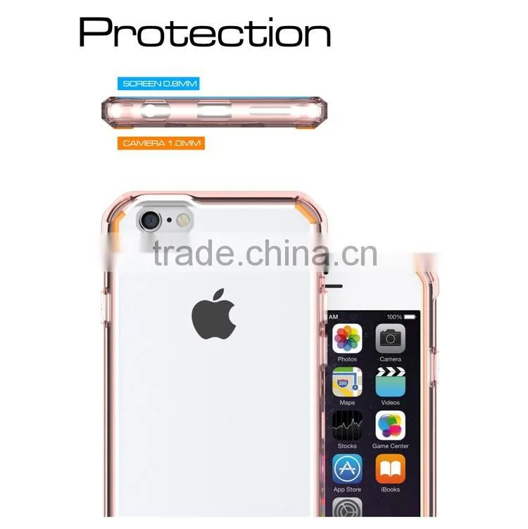 Transparent Anti Shock Hybrid Original Phone Cover Protector Case For Iphone 6